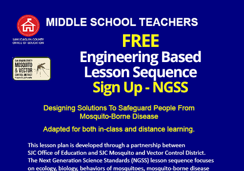 View Flyer to FREE Engineering Based Lesson Sequence - Middle School Teachers